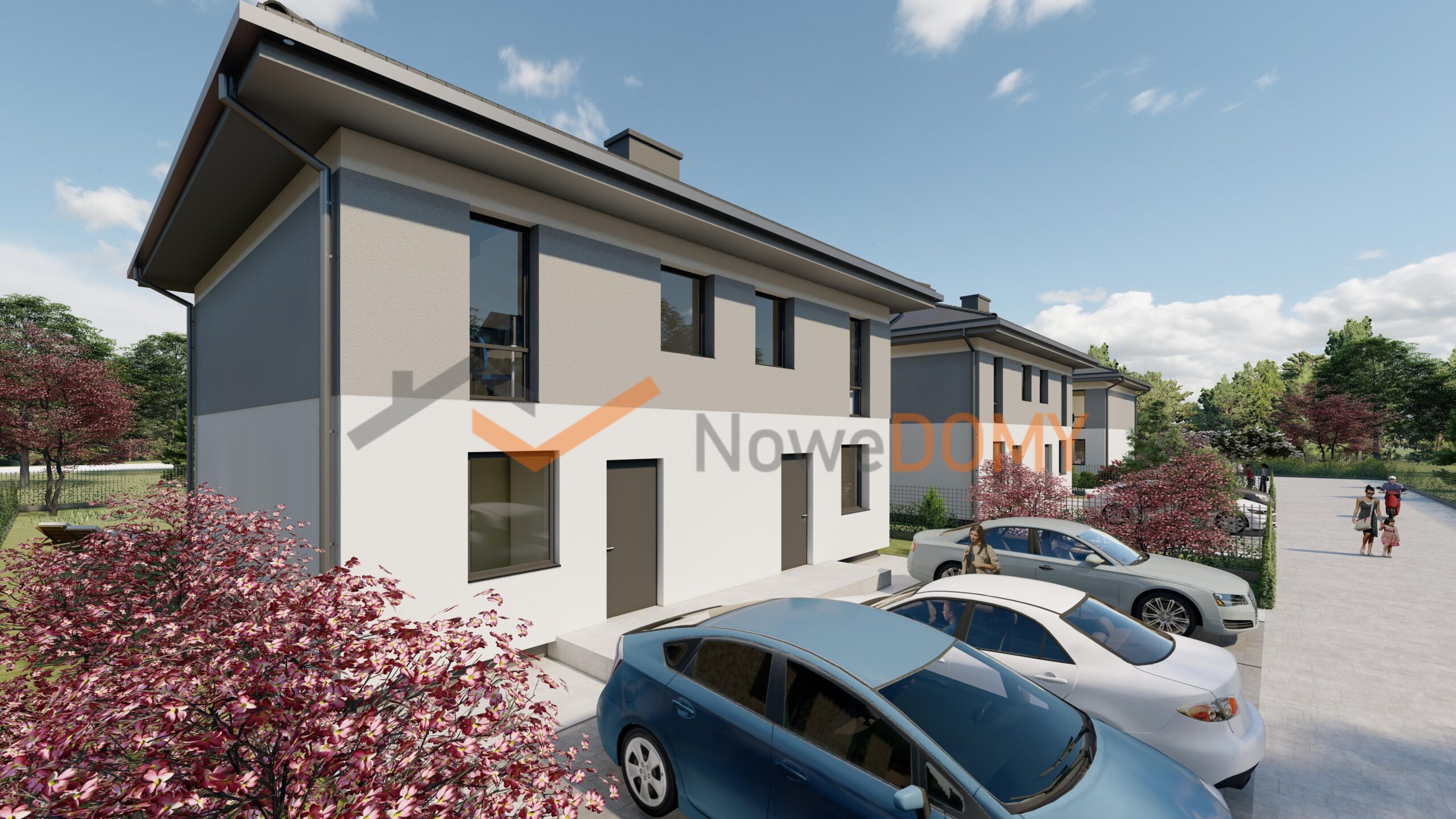 Nowoczesny dom w Dołujach 85,73 m2 0% prow.