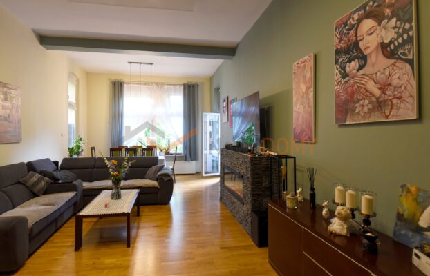 Przestronne umeblowane 5-pok mieszkanie w Centrum Szczecina 119,69 m2