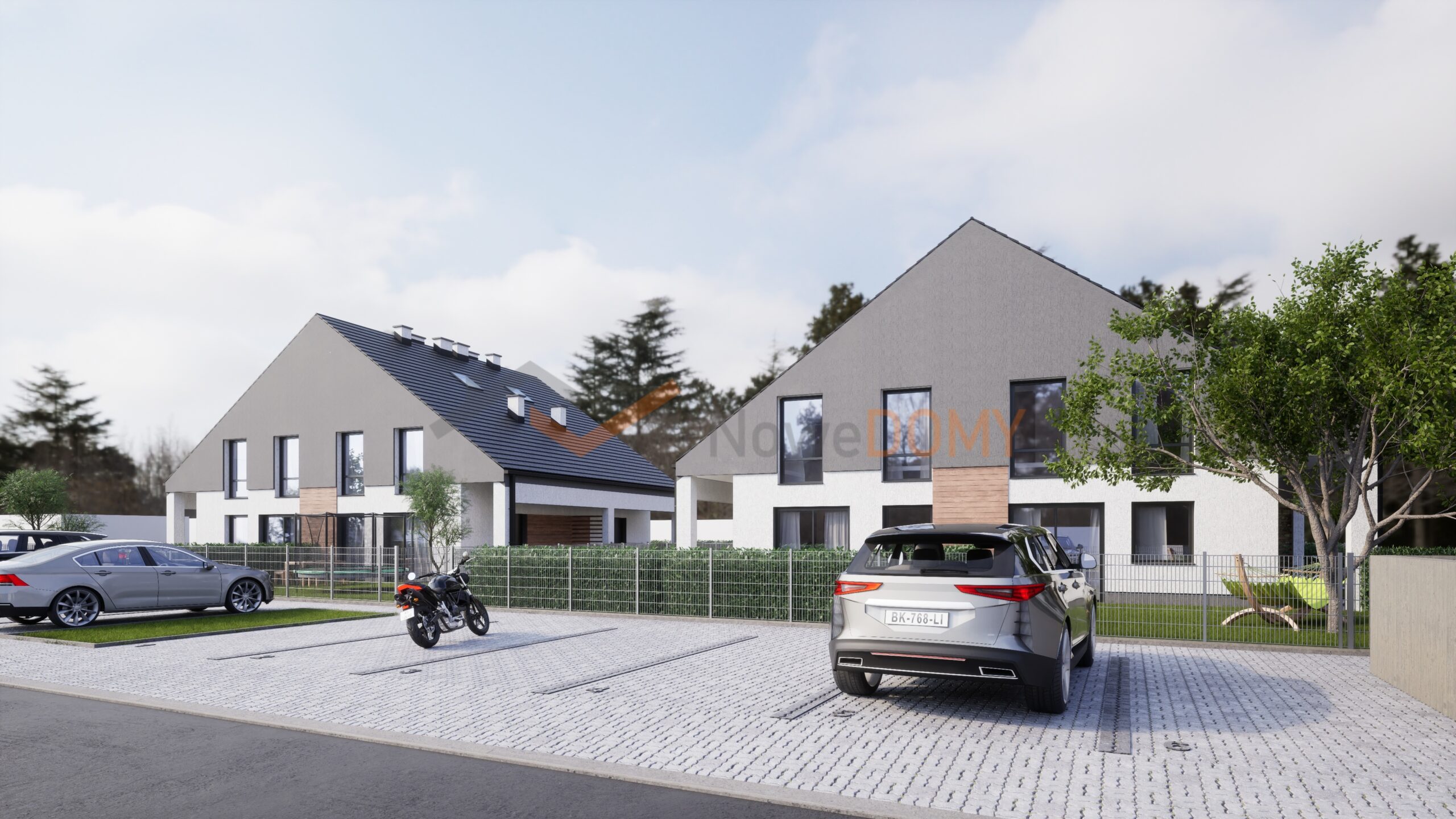 Atrakcyjna inwestycja 8 segmentów z ogródkami, 300 m od morza, Trzęsacz 0% pr.