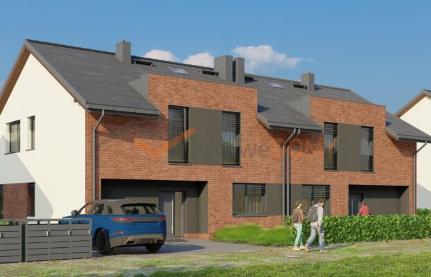 Przestronne Bliźniaki 136,4 – 148,4 m2 w Wołczkowie