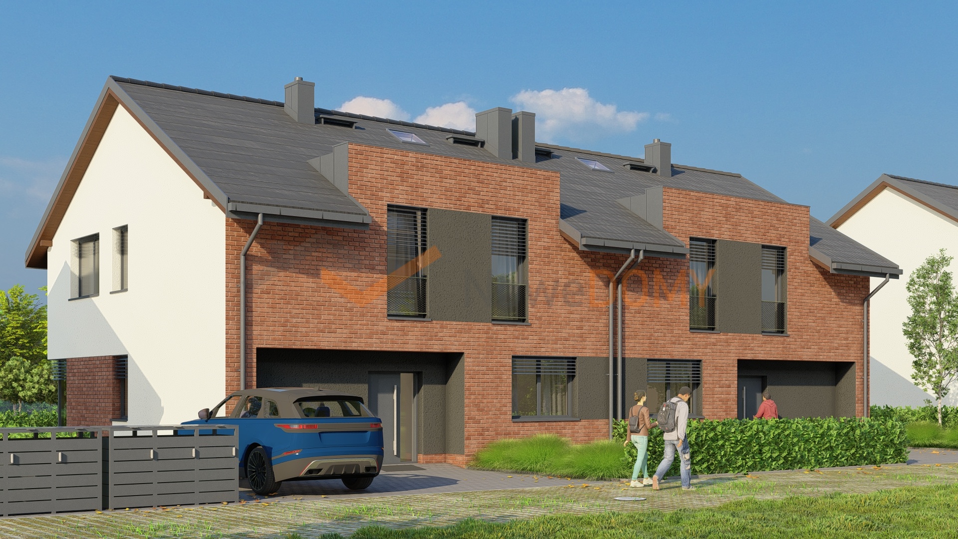 Przestronne Bliźniaki 136,4 – 148,4 m2 w Wołczkowie