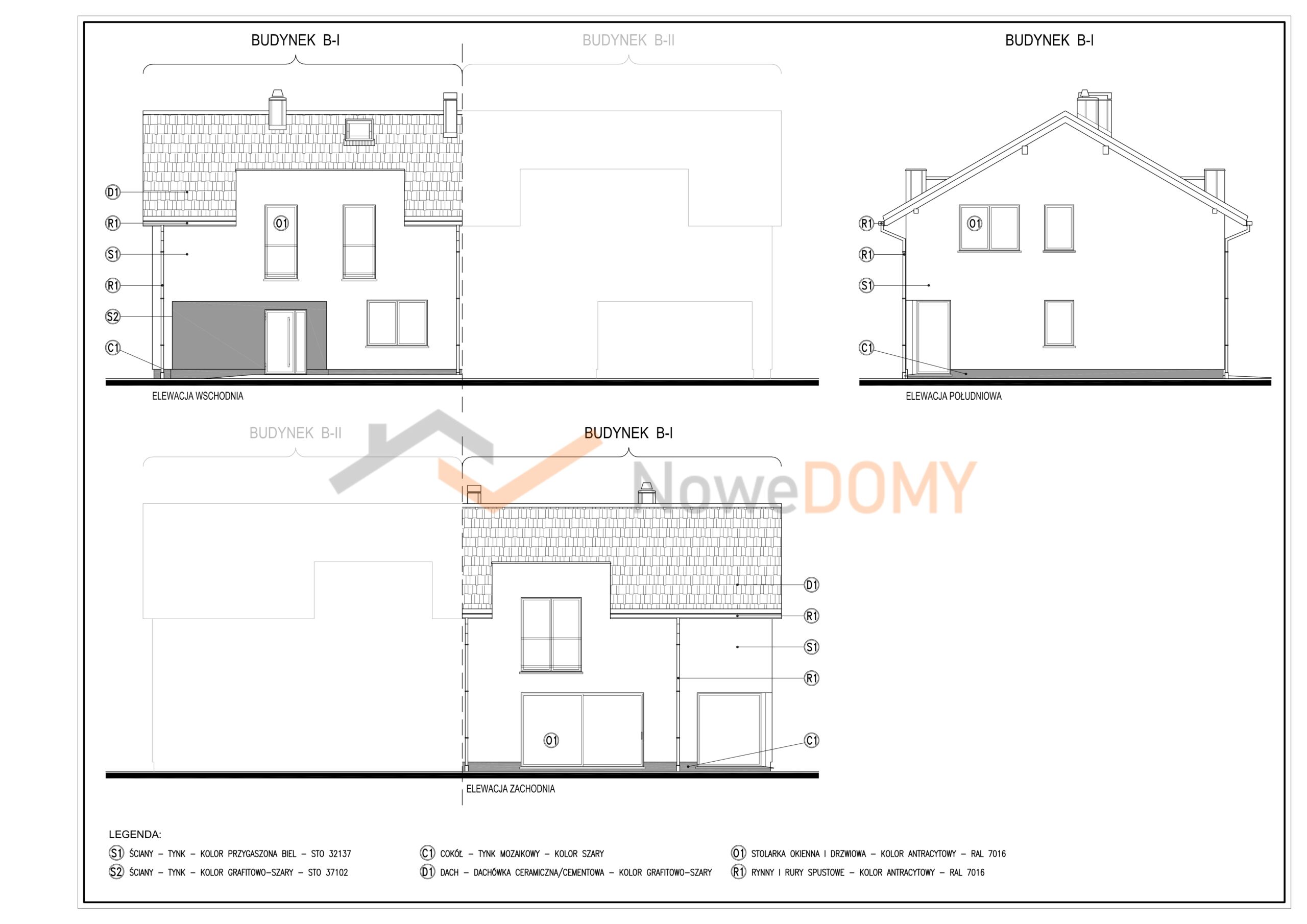 Przestronne Bliźniaki 136,4 – 148,4 m2 w Wołczkowie