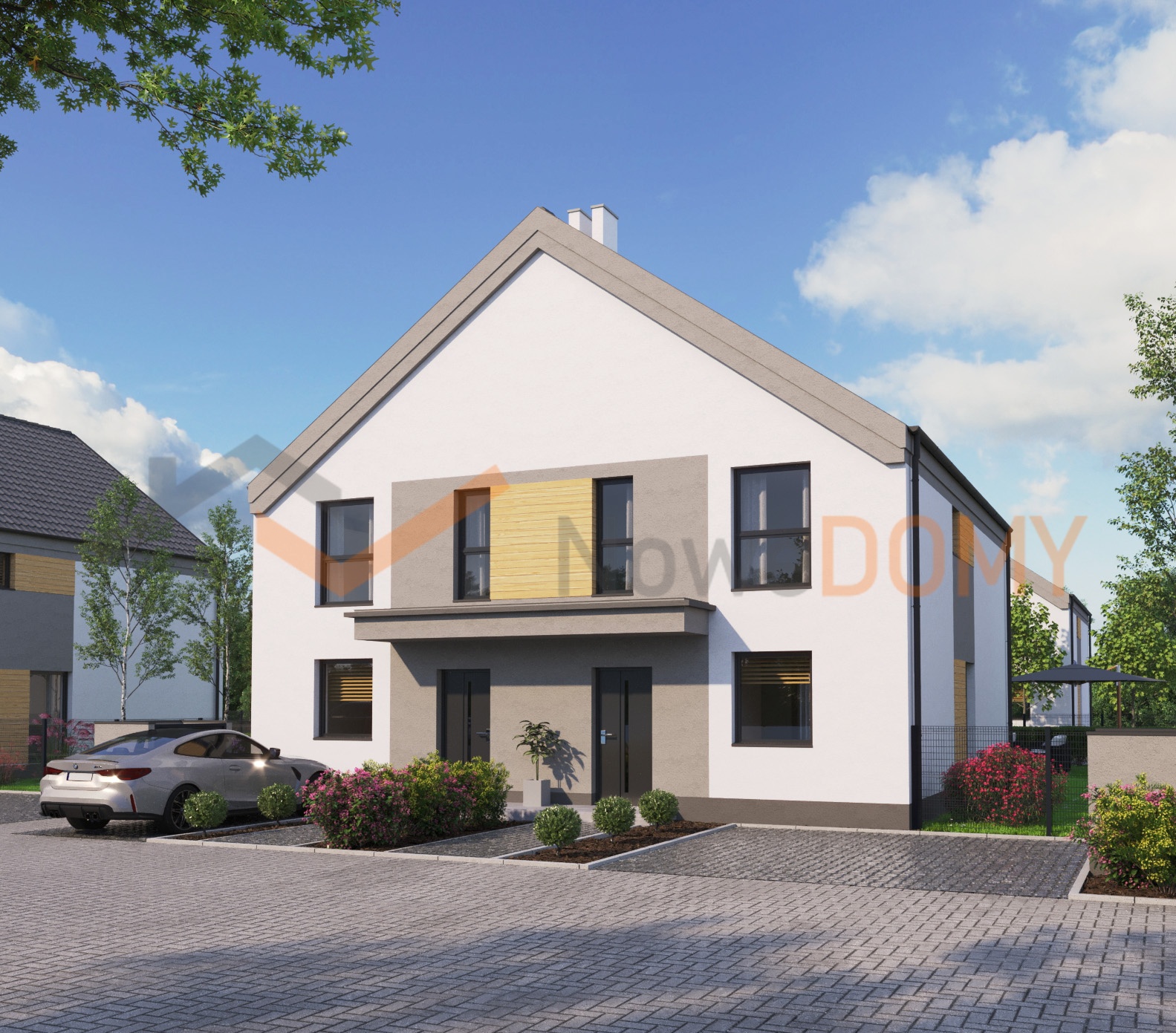 Osiedle Bliźniaków 99,6 m2 w Pilchowie 0% prow.