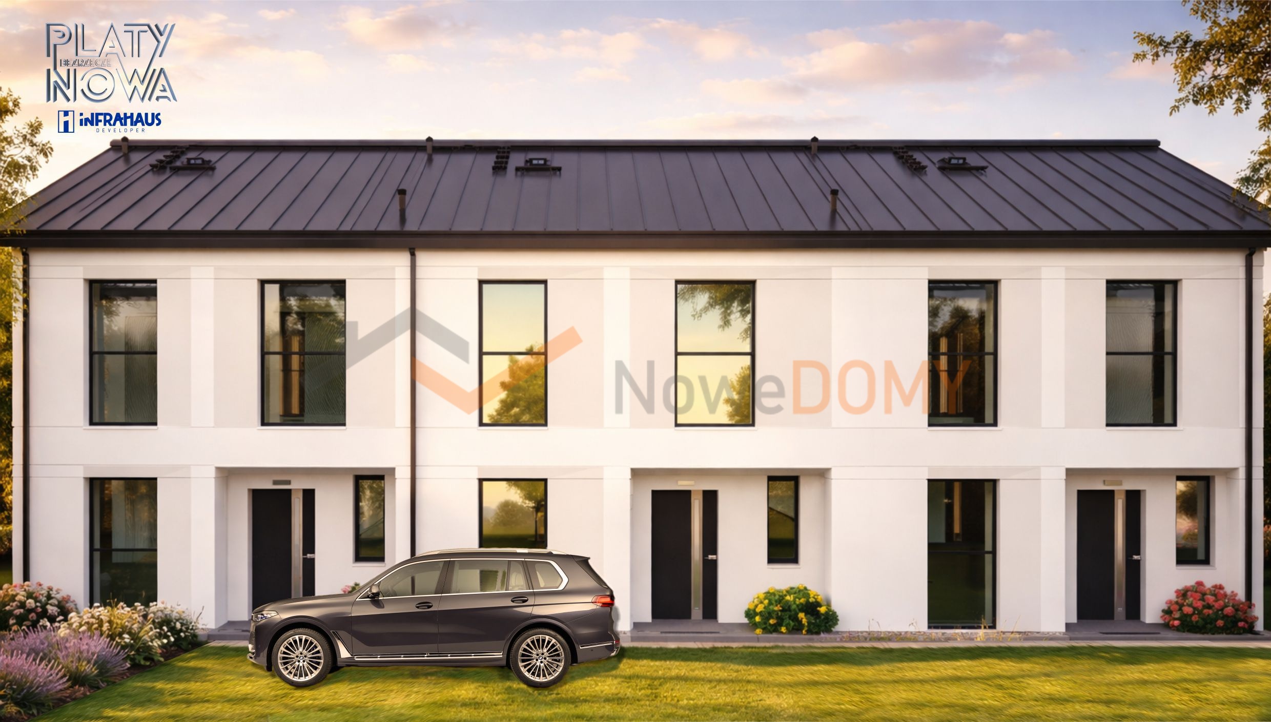 Wspaniałe osiedle domów 93,6 m2 na Bezrzeczu 0% prow.